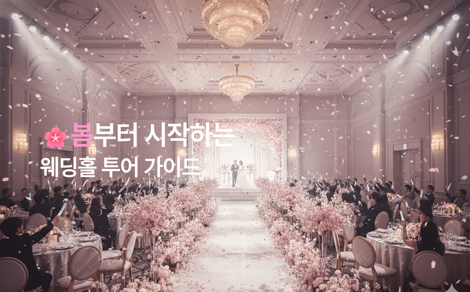 🌸봄🌸부터 시작하는 웨딩홀 투어 가이드